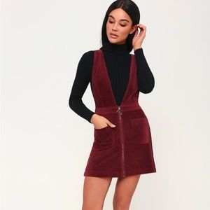 Lulu’s Burgundy Corduroy dress